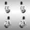 Service Caster 3 Inch 316SS Gray Poly Swivel 1-3/4 Inch Expanding Stem Caster Brake SCC, 2PK SCC-SS316EX20S314-PPUB-2-TLB-2-134 - alternate 1